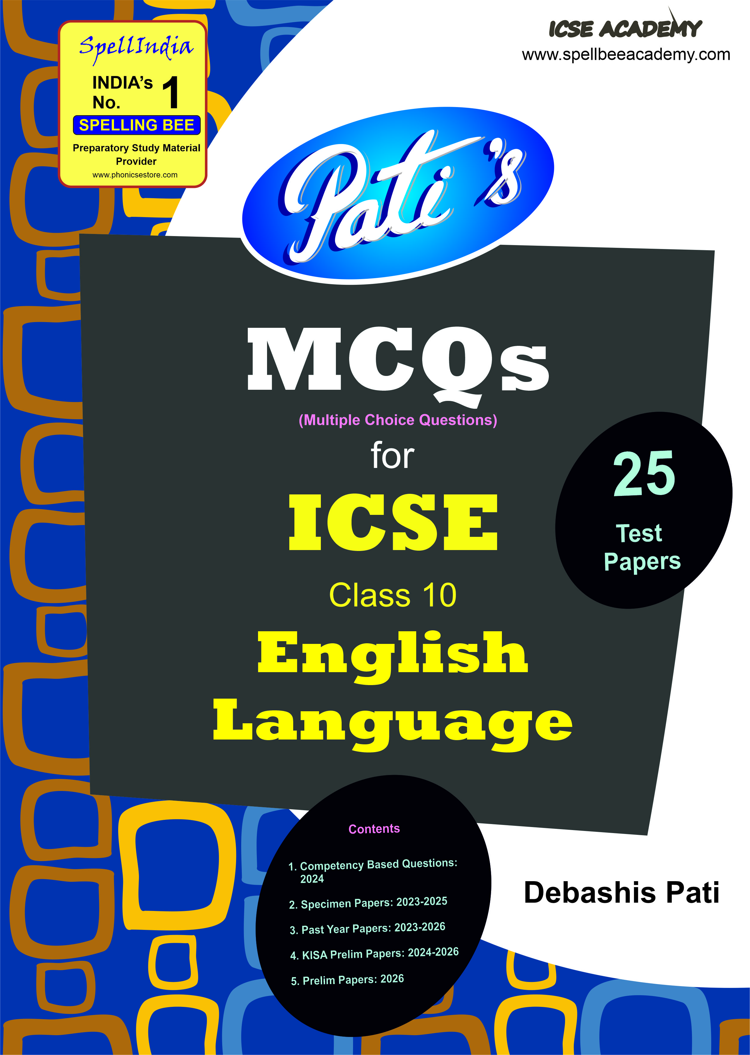 ICSE Class 10 English Language MCQ Book by Debashis Pati